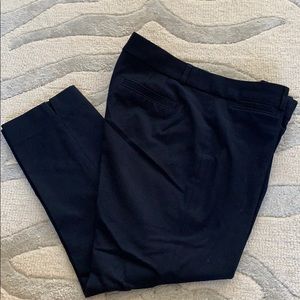 Navy sz 10p straight leg pant